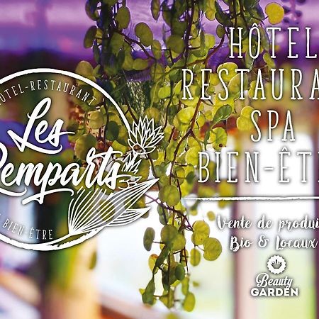 Logis Hotel Restaurant & Spa Les Remparts Салер Экстерьер фото
