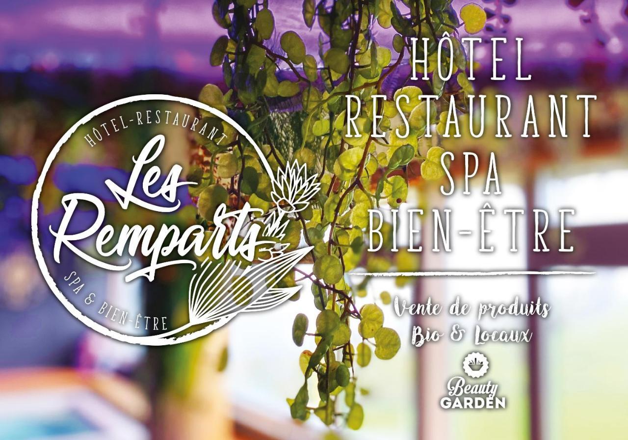 Logis Hotel Restaurant & Spa Les Remparts Салер Экстерьер фото