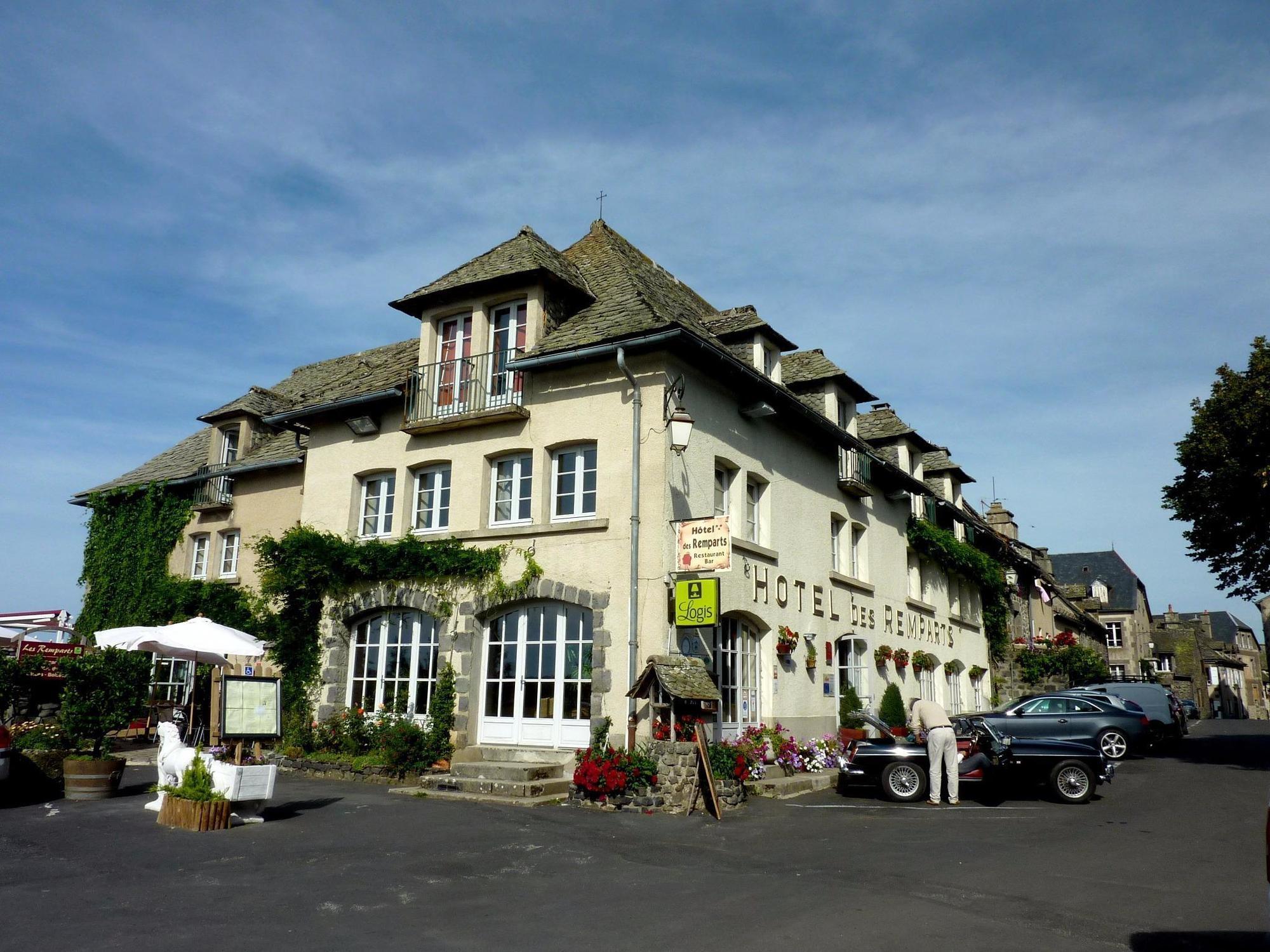 Logis Hotel Restaurant & Spa Les Remparts Салер Экстерьер фото